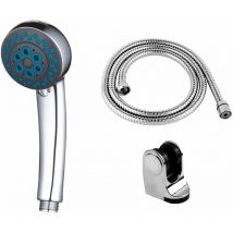 Dp Griferia - Mango de ducha RY-H051 con soporte de ducha y flexo incluidos