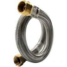 Manguera De Acero Inoxidable Diámetro Interior 50 Mm M/f 2' - 50/60 - Longitud 100 Cm