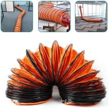 Senderpick - Manguera de aire caliente de 5 m Manguera de transporte de aire portátil de alto rendimiento Manguera en espiral Manguera de ventilación