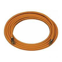 Sievert - Manguera gas propano 4x4mm M10x1 LHx G3 / 8 pulgadas lh alta presión L.3m