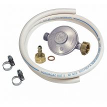 Gazinox - Manguera de goma para gas butano garantizada 5 años, Alt. 17 cm