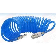 Ez-fasten - Manguera Espiral Neumática 6x8mm. 6 Metros con conexiones