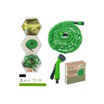 Manguera extensible con pistola 5 a 15 m