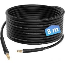 Manguera flexible de 8 m para hidrolavadoras Kärcher K2, K3, K4, K5, K6 y K7. Accesorios de repuesto para manguera de extensión. Manguera de