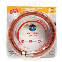 Wpro - Manguera gas butano 1,5M para placa whirlpool 484000000334