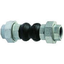 Manguito antivibratorio doble onda tipo unión DN32 - 1 1/4'