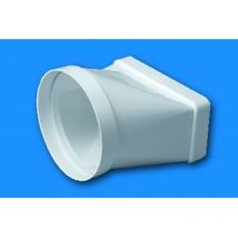 Manguito ex/aire tubo mixto ign/aut termop bl sist 100 tubpl