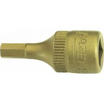 Manguito masculino cuadrado 1/4'4 x28mm i6kt. Hazet