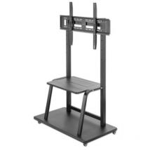 Manhattan Tv-ständer Rollbar 37-100 150kg Fachboden Sockel (462334)
