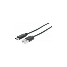 manhattan Cable USB 2.0 C - A St / St 1.00m Noir (353298)