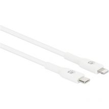 Manhattan - Câble usb usb-c mâle, Connecteur Lightning 0.50 m blanc 394505 C926112