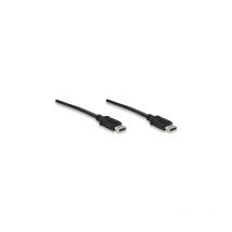 Manhattan - Cavo Audio/video DisplayPort Maschio/ Maschio, 2 m, Nero