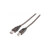 Manhattan - Cavo Prolunga Attivo usb 2.0 Hi-Speed a m / b m 15m Nero
