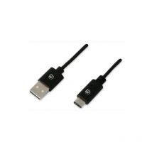 Cavo HiSpeed USB2.0 a Maschio / c Maschio 1m Nero - Manhattan