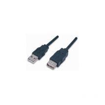 Cavo Usb v. 2 480 Mbps Cavo usb 2.0 prolunga a/a 3 mt - Manhattan