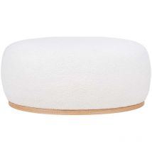 Manhattan Pouf grau.