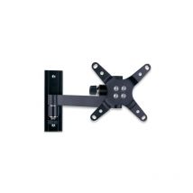 Staffa a muro 1 snodo per schermi lcd/led 13-32 inclinabile Nero - Manhattan
