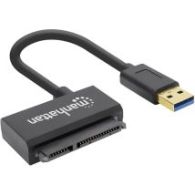 Disques durs / ssd Adaptateur [1x usb 3.0 mâle type a - 1x sata mâle 7+15 pôles] 0.15 m C662771 - Manhattan