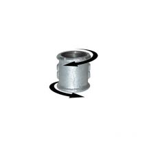 Manicotto 12x17, destro sinistro galvanizzato