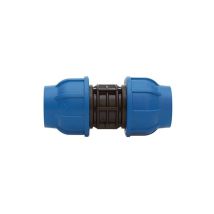 Manicotto plus GH blu D63 – Filettatura plomeria, Forma raccordo, Fissaggio raccordo, Configurazione raccordo – Irritec