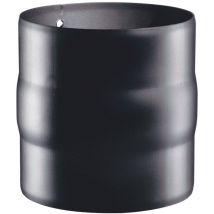 Manicotto attacco maschio maschio m/m 12 cm 120 mm spessore 2 mm acciaio - Save