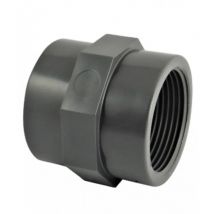 PVC-Doppel-Druckmuffe weiblich 50x60 (2")