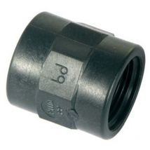 Manicotto in pp nero 11/2 Bucch