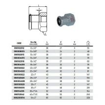 Manicotto misto filetto f ø28x1F steelpres 390100028