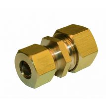 Manicotto biconico ridotto in ottone D.14 per tubo rame Centrale Brico