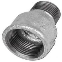 Manicotto ridotto in ghisa malleabile zincato 11/4x1 mf fig 246 acqua