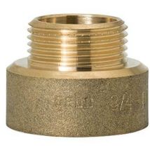 Gebo – Manguito reducido MF latón 246 – Compatible con agua potable – Aleación de cobre DIN EN 12164