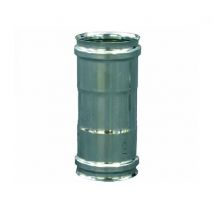 Manicotto Tubo In Acciaio Inox Cm 14 - Attacco f/f