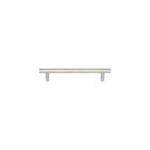 Maniglia a barra - ø 10 mm - interasse 96 mm - alluminio naturale - lunghezza 136 mm