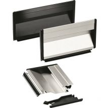 Rohde - SG-73.118.A4 Maniglia a conchiglia Fissaggio con inserto in gomma Nero (l x l x a) 118 x 19.5 x 90 mm 1 pz.