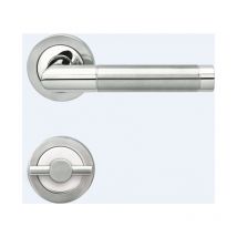 BE700A Karcher Design Set di maniglie a leva in acciaio inox satinato lucido - BE700A-BAD-73