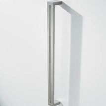 Maniglia per mobile in alluminio satinato – Interasse mm.192 – CF9112C