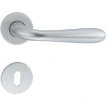 Maniglia goccia cromo rosetta foro patent