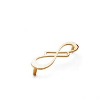 Maniglia in pvc Zambak effetto oro 140 x 39 mm profondità 18 mm