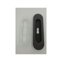 Maniglia Incasso V&v K1186 Brunito Con Foro Chiave