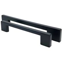 Maniglia Isil 128 mm colore nero – ABS – Interasse 128 mm – Nero – TEZETA