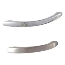 Maniglia per mobili stile moderno serie 128 Giusti 64 Cromo Lucido