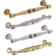 Maniglia per mobili linea Decor serie 19 Giusti - 128 Verniciato Nichel Satinato