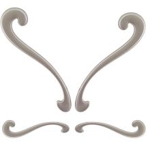Maniglia per mobili linea decor serie 53 Dx Sx Giusti 128 Destro