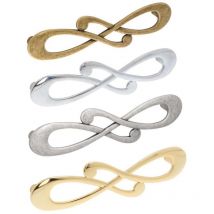 Maniglia per mobili linea decor serie 60 Giusti 128 Oro placcato
