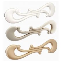 Maniglia per mobili linea Decor serie 702 Giusti 128 Laccato madreperla