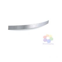 Maniglie per mobili armadi manigliette piatte acciaio lucido satinato colore: cromo sat taglia: 224mm