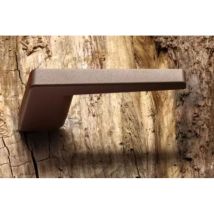 Maniglia Obliq Art.700 Ruggine Korten – Maniglia per Porta Interna in Alluminio – Installazione Facile