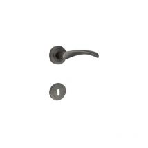 Maniglia Vittoria Con Rosette Patent Alluminio Antracite
