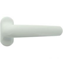 Poignée x cadres aluminium blanc ral9010