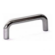 Maniglietta in zama - 64 mm. - cromato